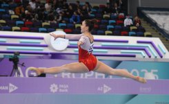 Final day of Artistic Gymnastics World Cup kick offs in Baku (PHOTO)