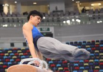 Final day of Artistic Gymnastics World Cup kick offs in Baku (PHOTO)