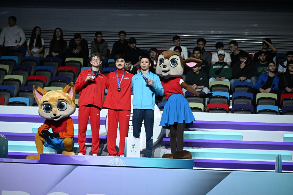 World Cup in Artistic Gymnastics ends in Baku (PHOTO)