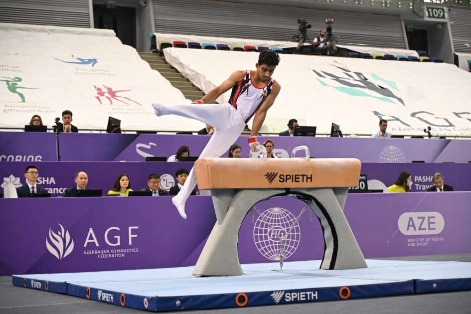 World Cup in Artistic Gymnastics ends in Baku (PHOTO)