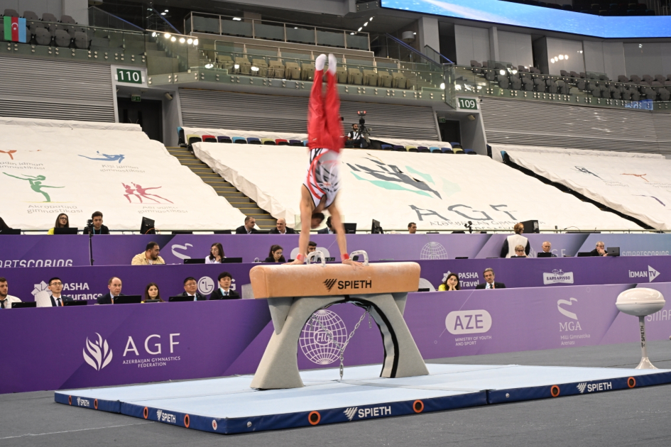 World Cup in Artistic Gymnastics ends in Baku (PHOTO)