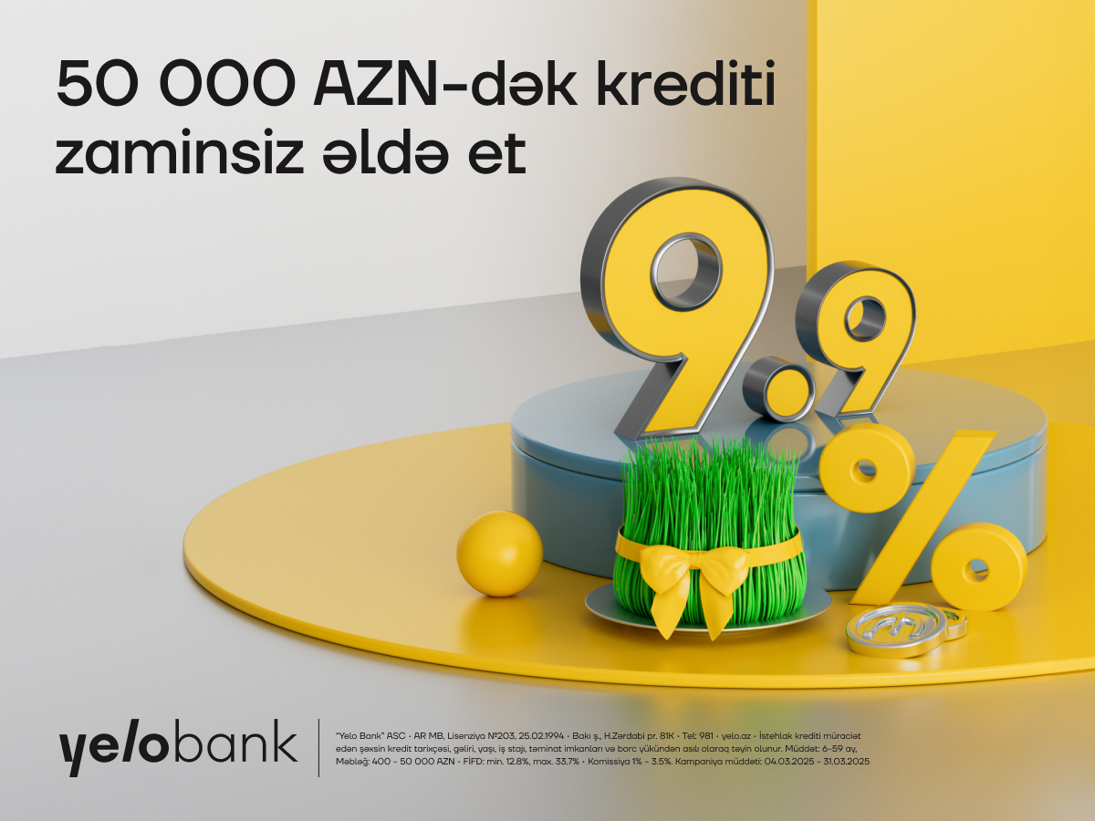 Yelo Bank’s spring loan offer continues!