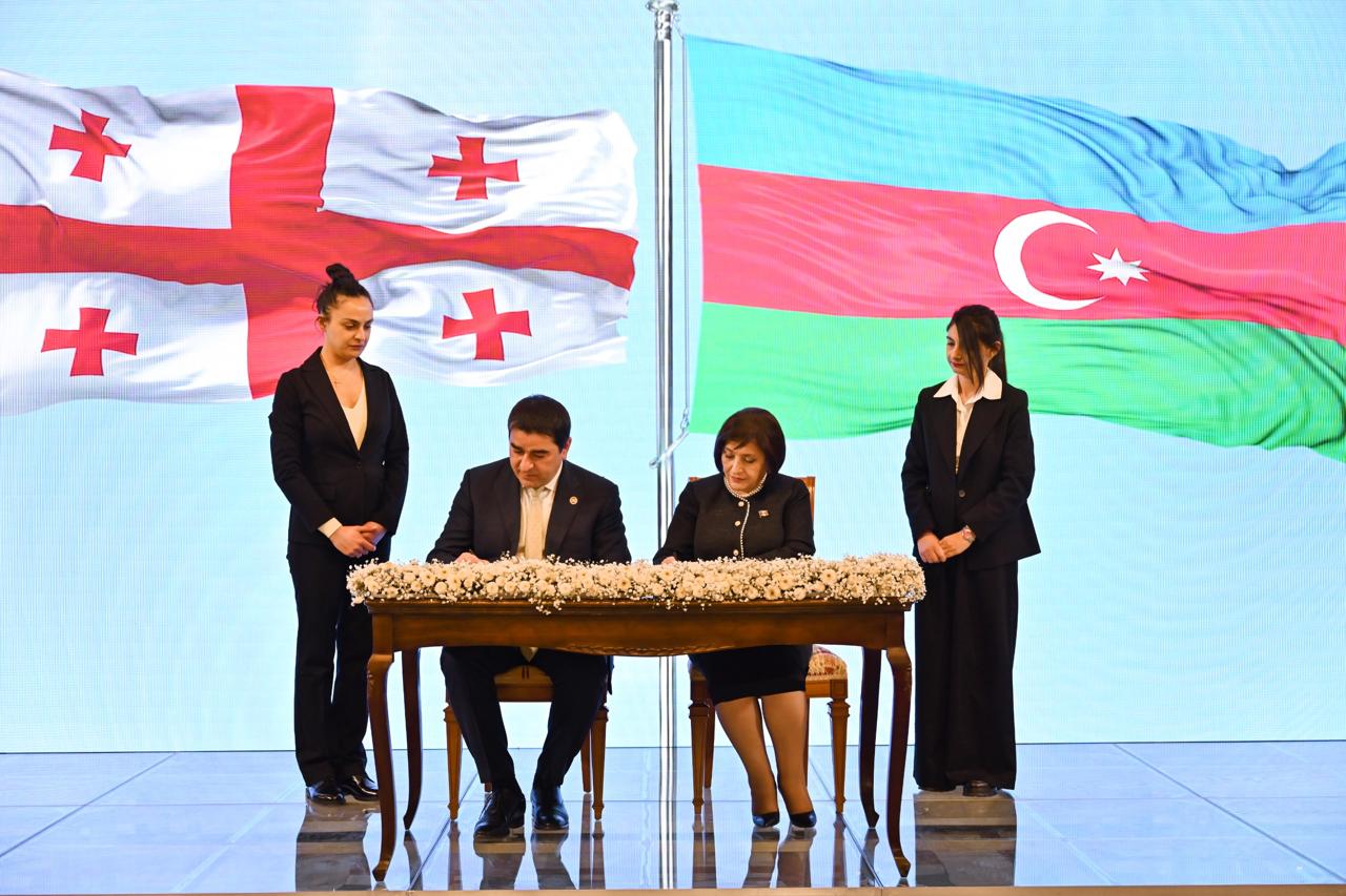 Azerbaijan, Georgia reinforce parliamentary ties with new signed memorandum