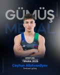 Azerbaijani wrestler wins gold medal at European U-23 Championship (PHOTO)