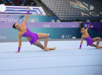 Baku championship and 30th National Acrobatic Gymnastics competition kick off (PHOTO)