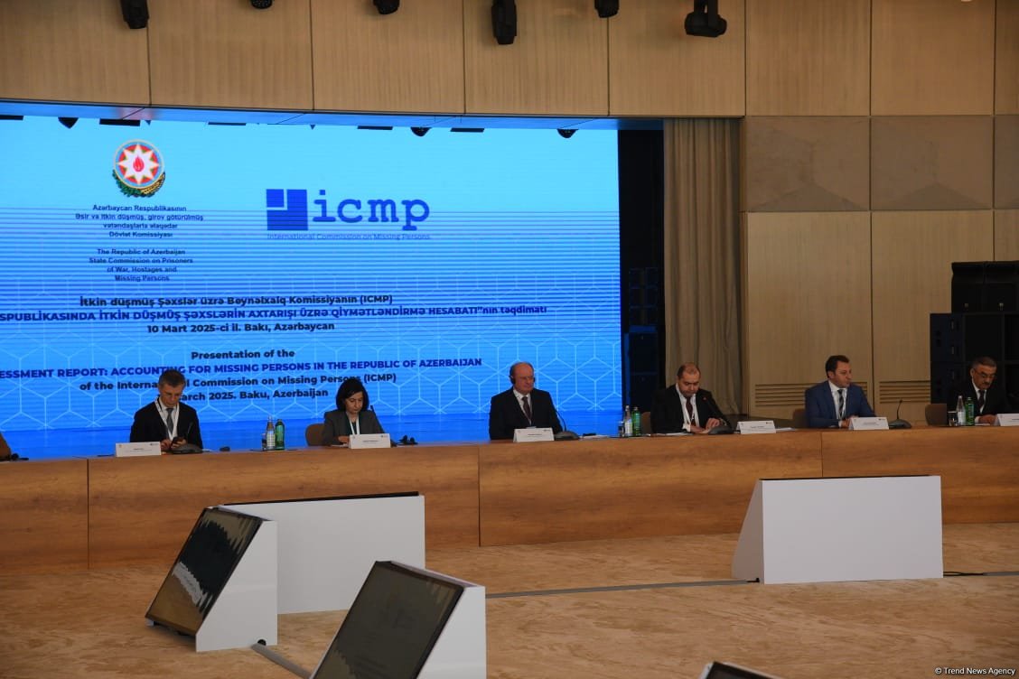 Baku hosts presentation of "Assessment Report: Accounting for Missing Persons" (PHOTO)