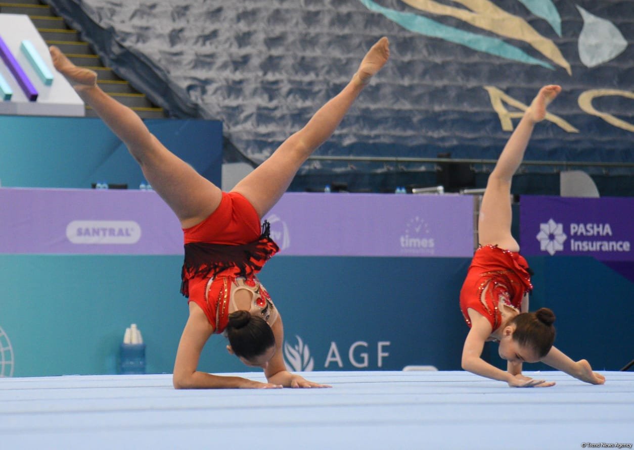 Baku championship and 30th National Acrobatic Gymnastics competition kick off (PHOTO)