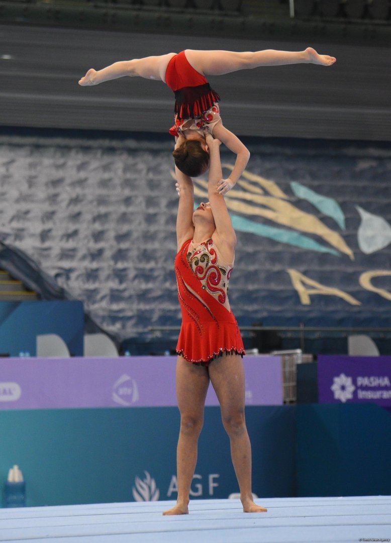 Baku championship and 30th National Acrobatic Gymnastics competition kick off (PHOTO)