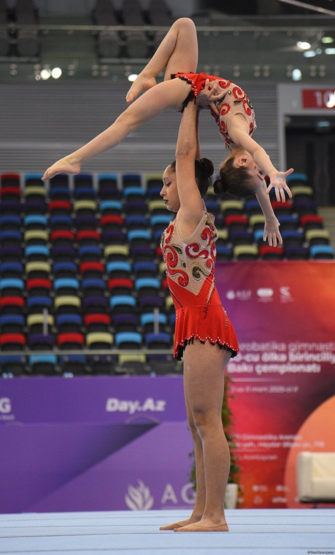 Baku championship and 30th National Acrobatic Gymnastics competition kick off (PHOTO)