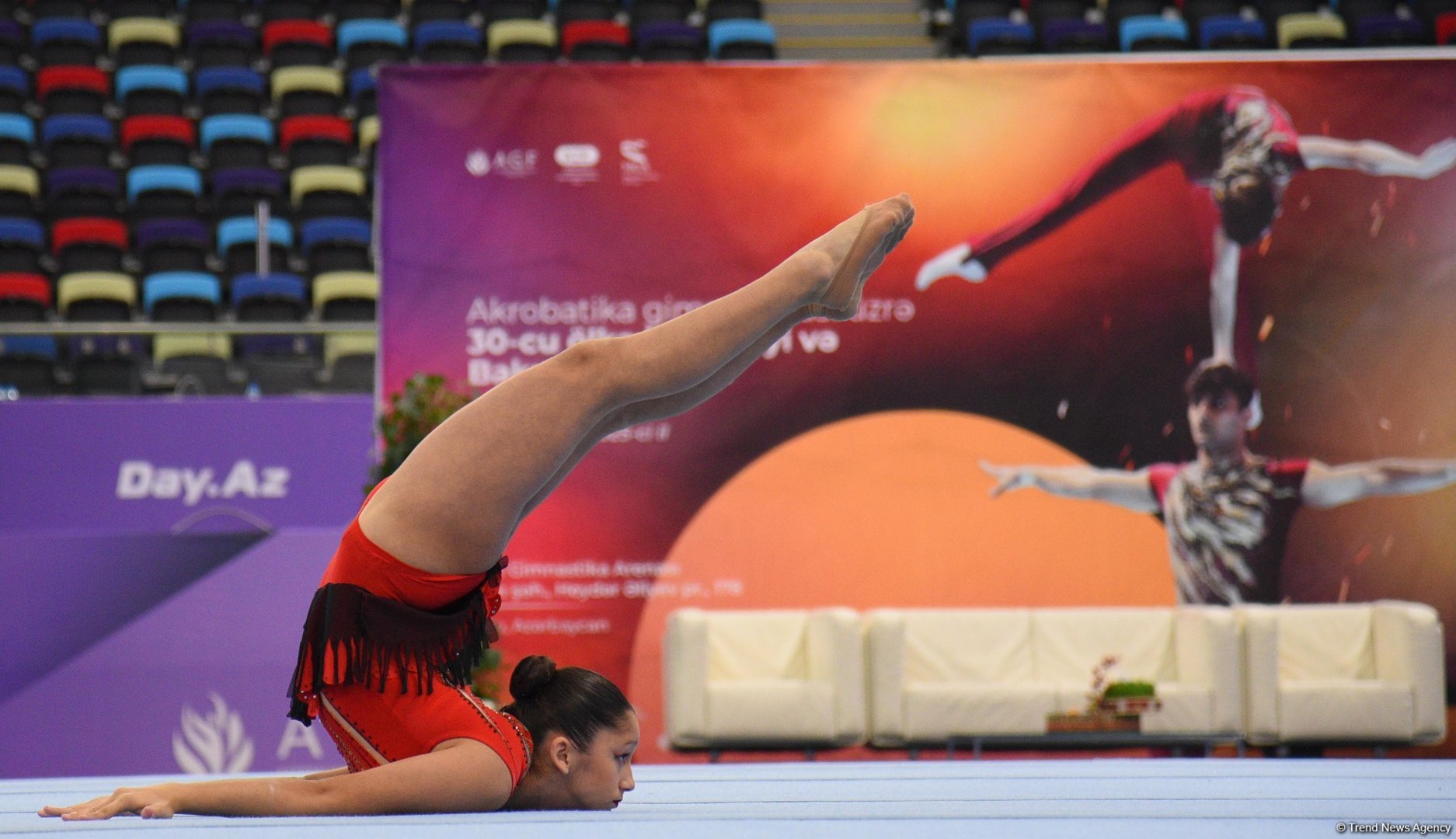 Baku championship and 30th National Acrobatic Gymnastics competition kick off (PHOTO)