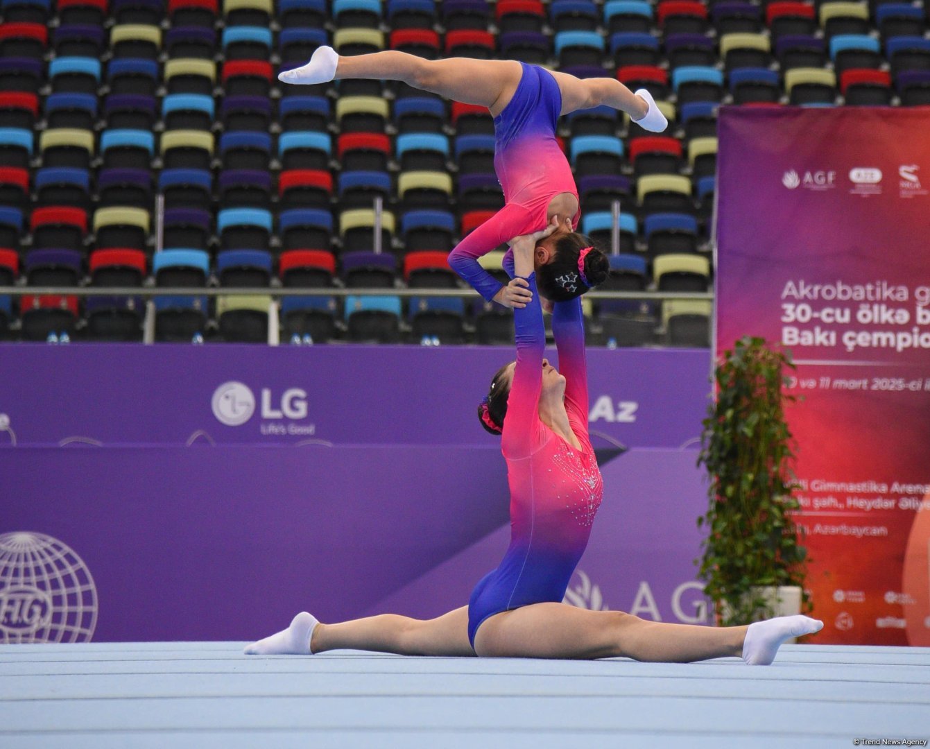 Baku championship and 30th National Acrobatic Gymnastics competition kick off (PHOTO)