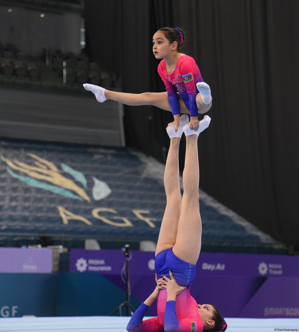 Baku championship and 30th National Acrobatic Gymnastics competition kick off (PHOTO)