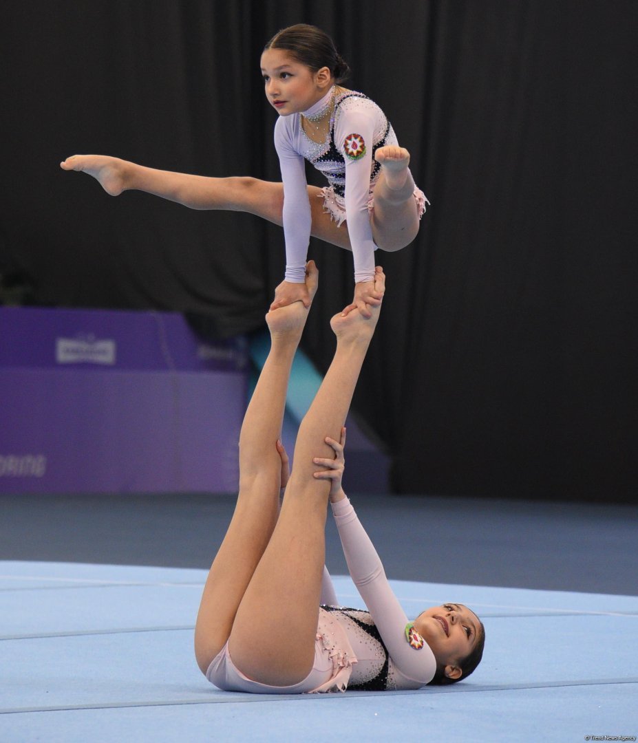 Baku championship and 30th National Acrobatic Gymnastics competition kick off (PHOTO)