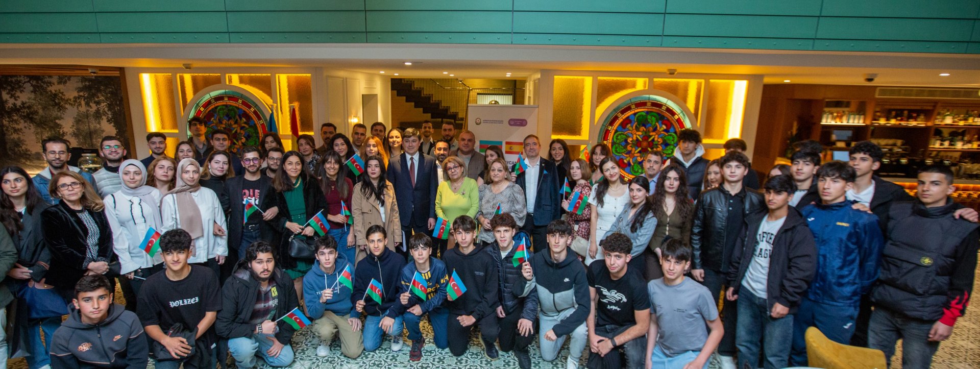 Local Azerbaijani community assembles in Spain (PHOTO)