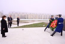 President of North Macedonia visits Victory Park in Azerbaijan's Baku (PHOTO)