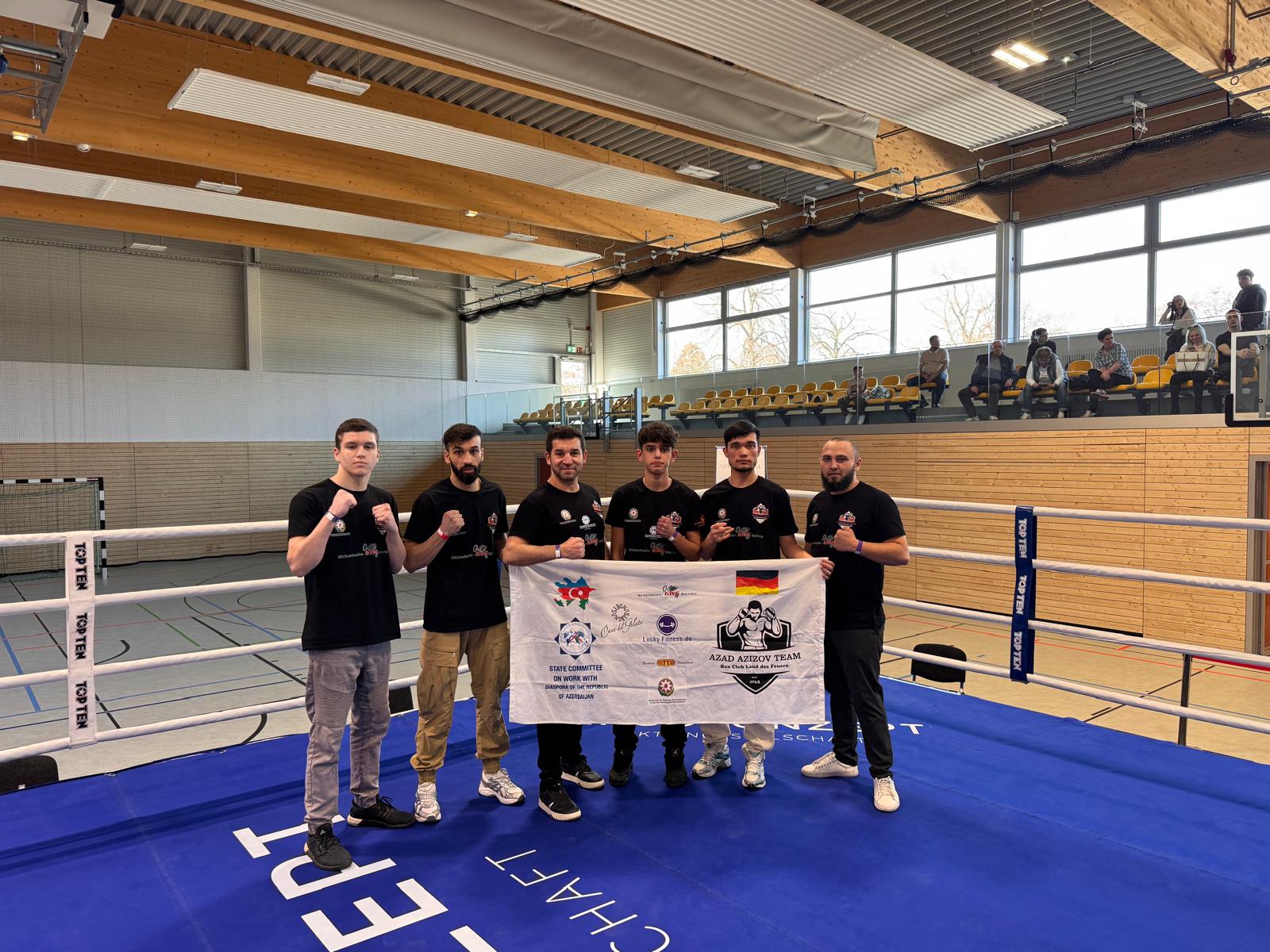 Odlar Yurdu boxing club hits new success in Germany (PHOTO)