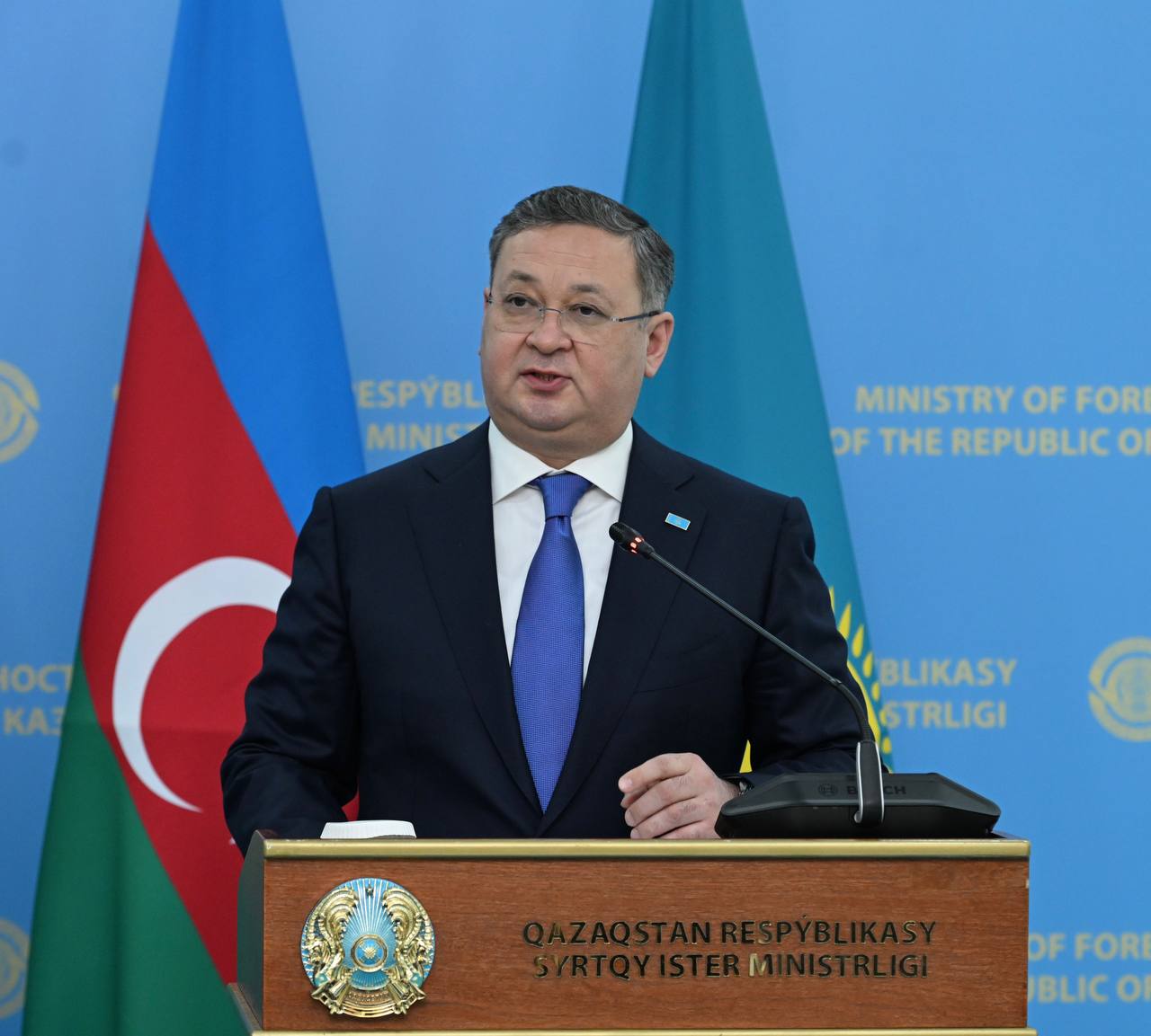 Kazakhstan expects rise in oil shipments through Baku-Tbilisi-Ceyhan pipeline - FM