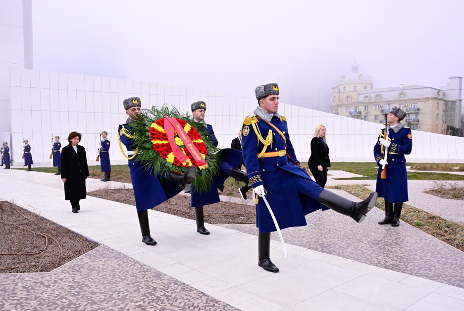 President of North Macedonia visits Victory Park in Azerbaijan's Baku (PHOTO)