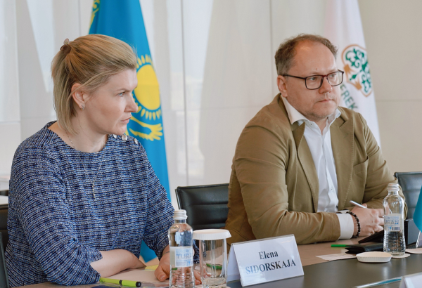 Baiterek Holding in Kazakhstan seeks enhanced export co-op with Germany’s AKA Bank