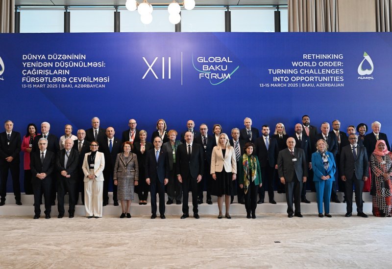 President Ilham Aliyev attends XII Global Baku Forum opening ceremony (PHOTO/VIDEO)