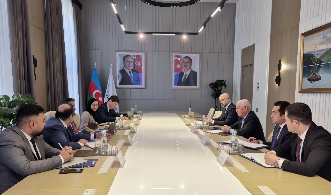 Azerbaijan, Masdar discuss strategic plan for Garadagh SPP project  (PHOTO)