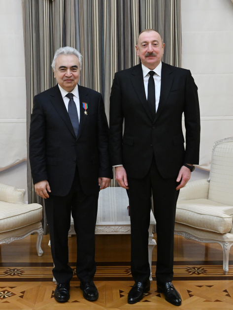 President Ilham Aliyev receives IEA's Fatih Birol (PHOTO)