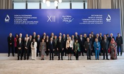 President Ilham Aliyev attends XII Global Baku Forum opening ceremony (PHOTO)