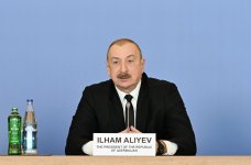 President Ilham Aliyev attends XII Global Baku Forum opening ceremony (PHOTO)