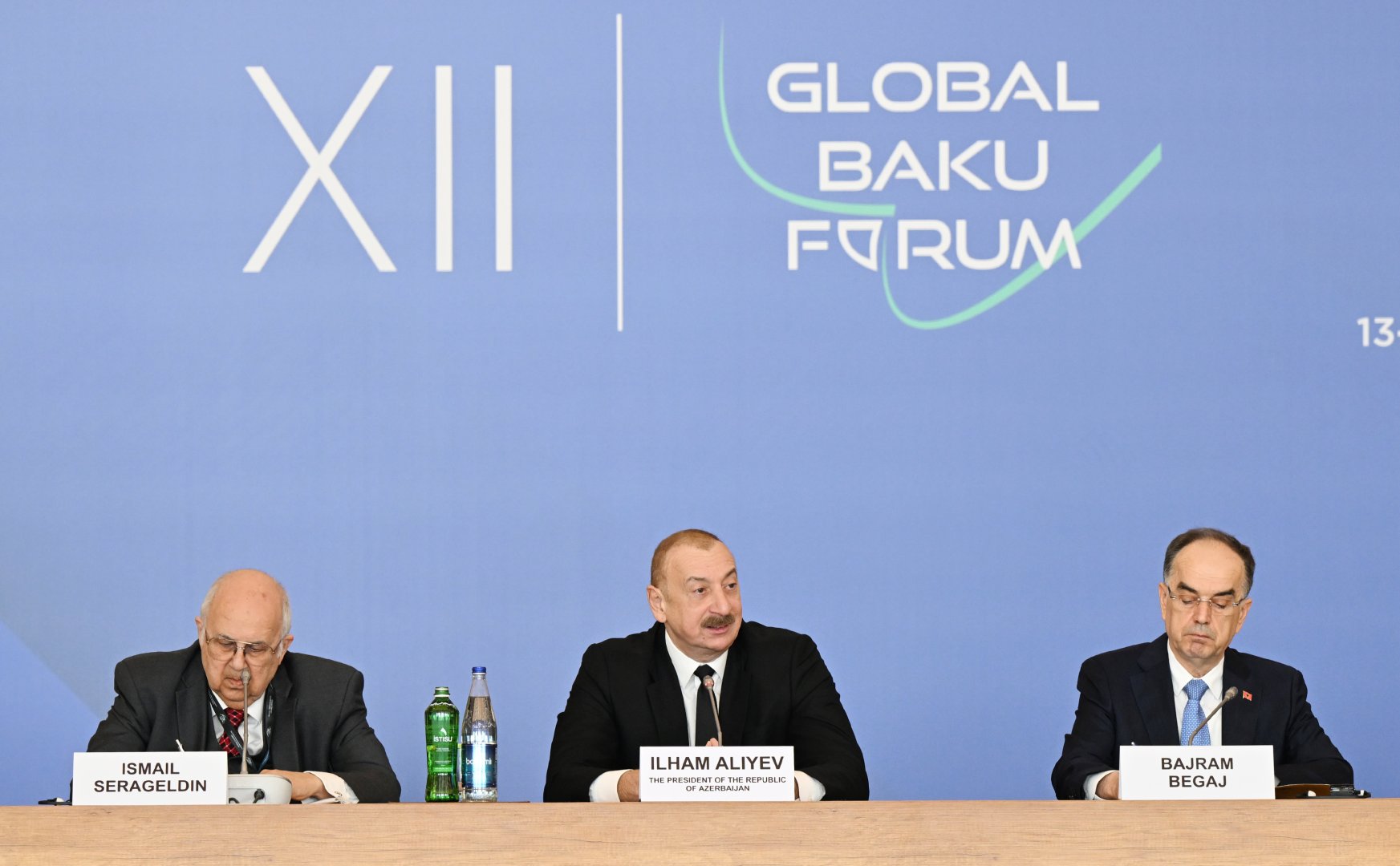 President Ilham Aliyev attends XII Global Baku Forum opening ceremony (PHOTO)