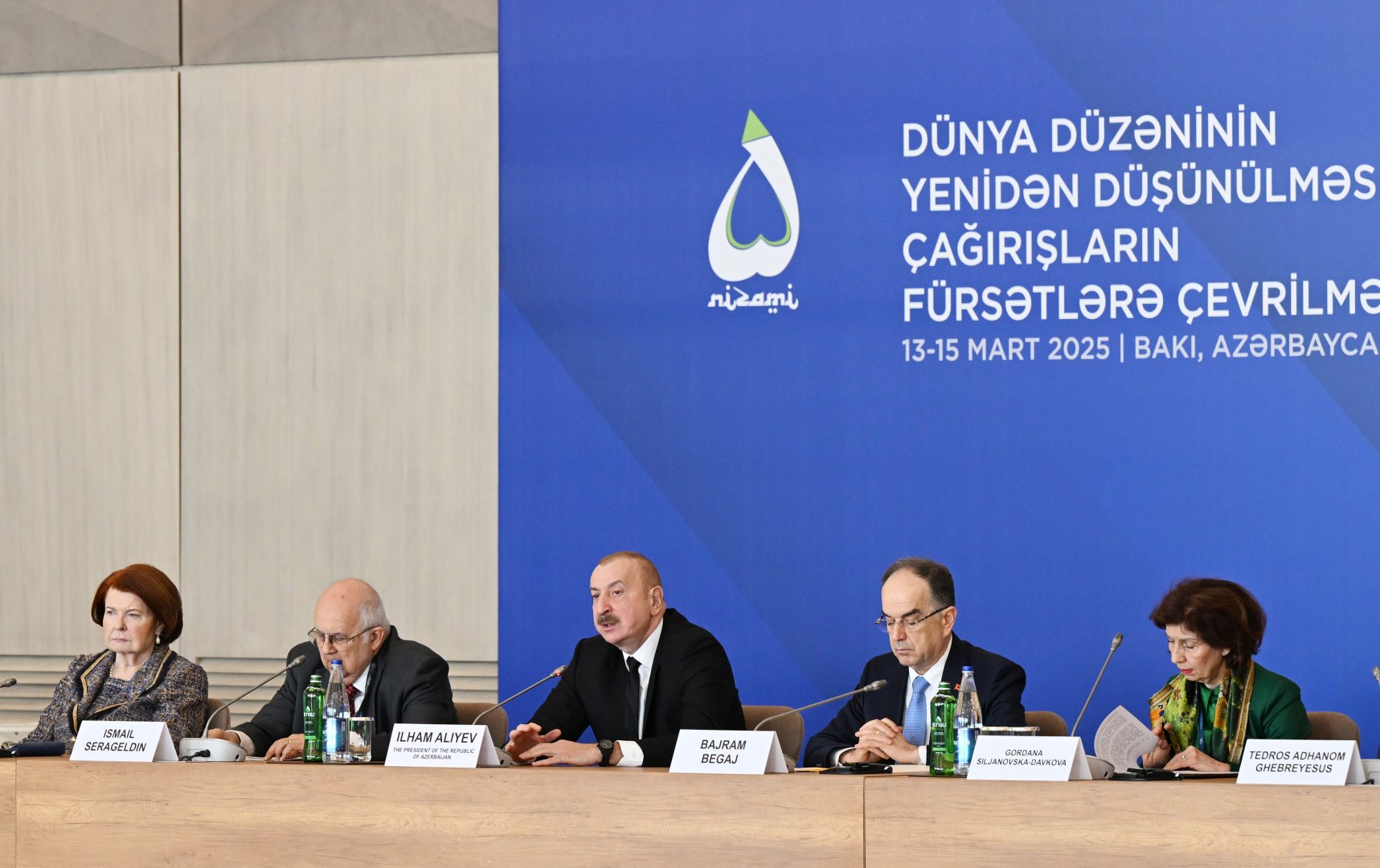 President Ilham Aliyev attends XII Global Baku Forum opening ceremony (PHOTO)