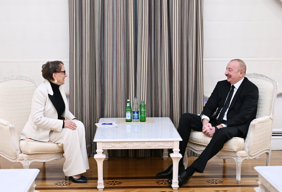 President Ilham Aliyev receives UNCTAD SecGen