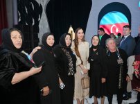 Leyla Aliyeva and Arzu Aliyeva attend Iftar ceremony with mothers of martyrs (PHOTO)