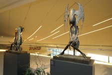 "The Mystery of the Rose" exhibition by sculptor Andrey Ostashov opens at Heydar Aliyev Center (PHOTO)