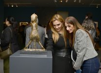 "The Mystery of the Rose" exhibition by sculptor Andrey Ostashov opens at Heydar Aliyev Center (PHOTO)