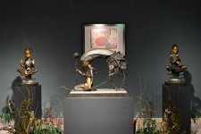 "The Mystery of the Rose" exhibition by sculptor Andrey Ostashov opens at Heydar Aliyev Center (PHOTO)