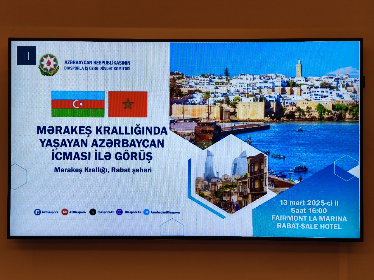 Azerbaijani diaspora, Morocco forge stronger bonds in pivotal meeting (PHOTO)