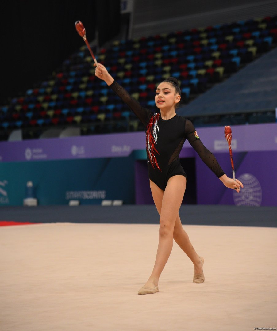 Azerbaijan's Baku hosts 30th National Rhythmic Gymnastics championship (PHOTO)