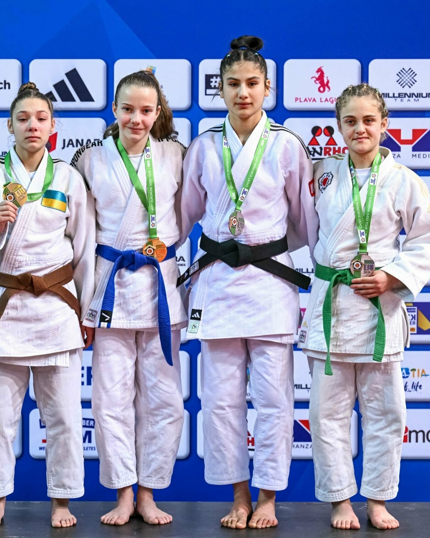 Azerbaijani judokas win two more medals at European Cup in Croatia (PHOTO)