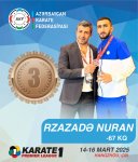 Azerbaijani karatekas win two medals at prestigious tournament in China (PHOTO)