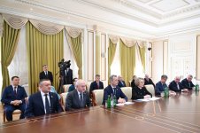 President Ilham Aliyev receives delegation led by Speaker of Federation Council of Federal Assembly of Russia (PHOTO)