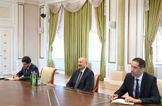 President Ilham Aliyev receives delegation led by Speaker of Federation Council of Federal Assembly of Russia (PHOTO)