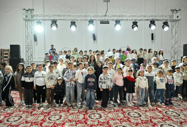 Vice-President of Heydar Aliyev Foundation Leyla Aliyeva participates in Novruz celebration with martyrs' children in Guba (PHOTO/VIDEO)