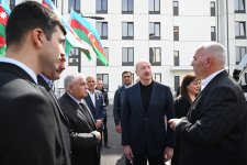 President Ilham Aliyev, First Lady Mehriban Aliyeva attend inauguration of Sugovushan residential complex (PHOTO/VIDEO)