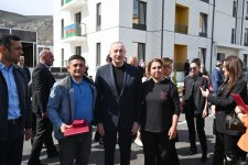 President Ilham Aliyev, First Lady Mehriban Aliyeva attend inauguration of Sugovushan residential complex (PHOTO/VIDEO)