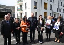 President Ilham Aliyev, First Lady Mehriban Aliyeva attend inauguration of Sugovushan residential complex (PHOTO/VIDEO)