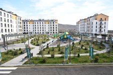 President Ilham Aliyev, First Lady Mehriban Aliyeva attend inauguration of Sugovushan residential complex (PHOTO/VIDEO)