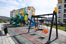President Ilham Aliyev, First Lady Mehriban Aliyeva attend inauguration of Sugovushan residential complex (PHOTO/VIDEO)