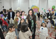 Vice-President of Heydar Aliyev Foundation Leyla Aliyeva participates in Novruz celebration with martyrs' children in Guba (PHOTO/VIDEO)