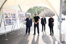 President Ilham Aliyev, First Lady Mehriban Aliyeva attend inauguration of highway from Sarsang Reservoir to Umudlu village in Aghdara (PHOTO/VIDEO)