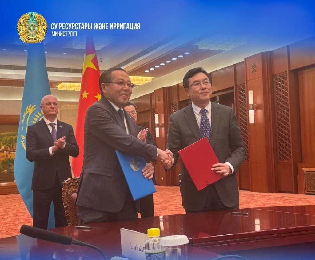 Kazakhstan, China pave way for future water sustainability with new memo